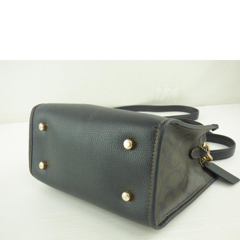 COACH コーチ/シグネチャーPVC2WAYバッグ/C6918//C21**/ABランク/64