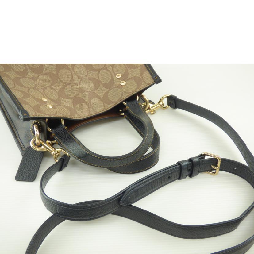 COACH コーチ/シグネチャーPVC2WAYバッグ/C6918//C21**/ABランク/64