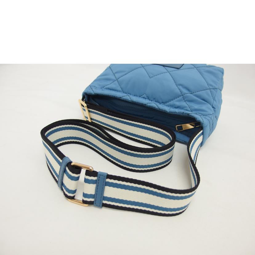 MARC JACOBS マークジェイコブス/ナイロンショルダーバッグ/キルティング/ブルー/H115M06SP21 407//019**********/Aランク/04