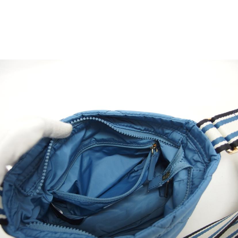 MARC JACOBS マークジェイコブス/ナイロンショルダーバッグ/キルティング/ブルー/H115M06SP21 407//019**********/Aランク/04
