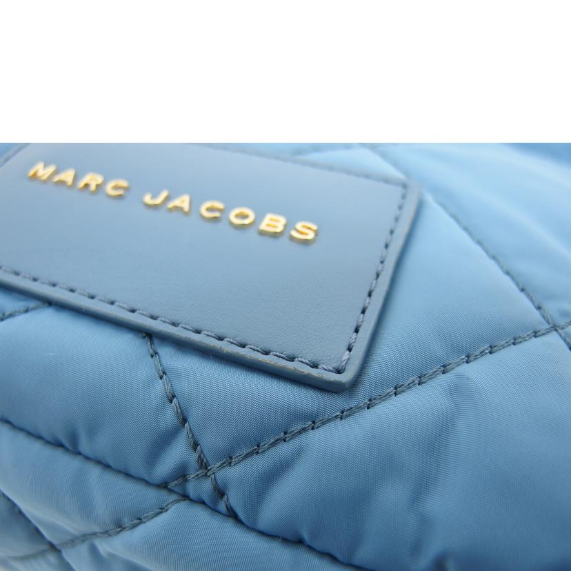 MARC JACOBS マークジェイコブス/ナイロンショルダーバッグ/キルティング/ブルー/H115M06SP21 407//019**********/Aランク/04