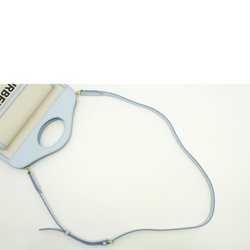 BURBERRY バーバリー/バーバリー ミニツートンポケットバック/ペールブルー/8032406//ABランク/75