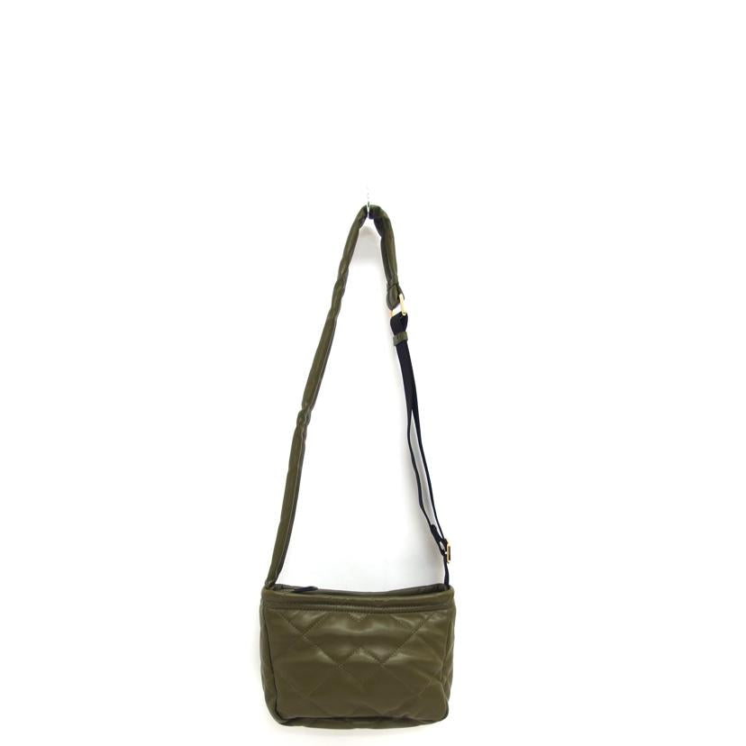 MARC JACOBS マークジェイコブス/キルティングショルダーバッグ/グリーン/H108M01RE21 307//Aランク/04