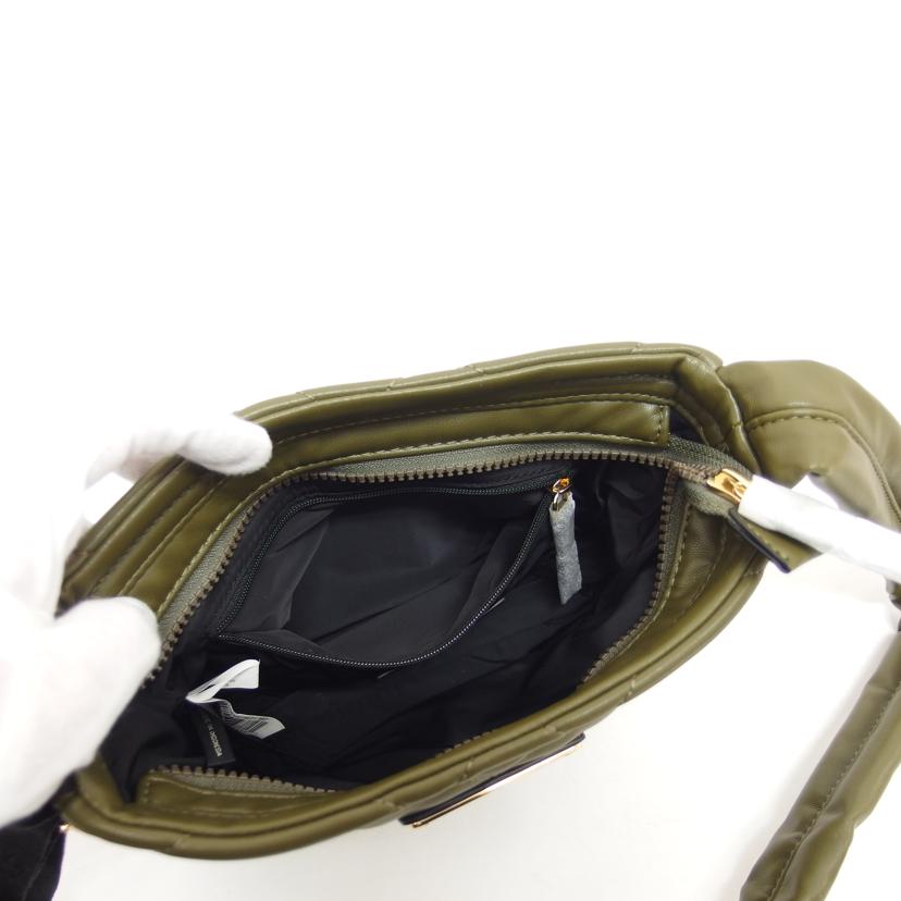 MARC JACOBS マークジェイコブス/キルティングショルダーバッグ/グリーン/H108M01RE21 307//Aランク/04