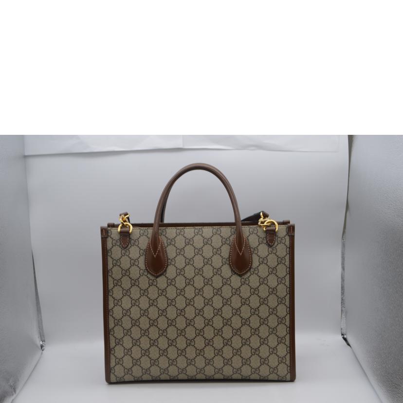 GUCCI グッチ/GGスプリームインターロッキング2wayレザーハンド/659983//525***/SAランク/89