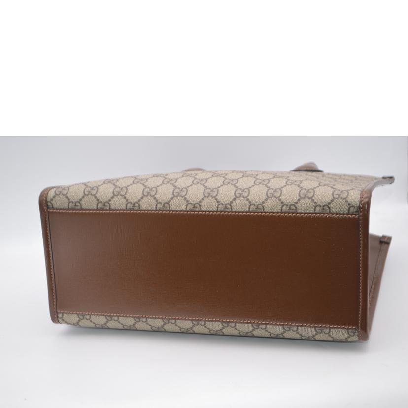 GUCCI グッチ/GGスプリームインターロッキング2wayレザーハンド/659983//525***/SAランク/89