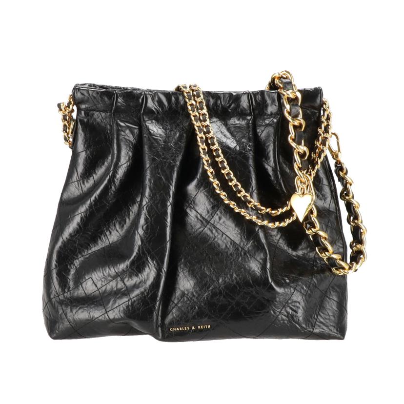 CHARLES&KEITH チャールズアンドキース/Duo ブレードチェーンハンドルホーボーバッグ//ABランク/24