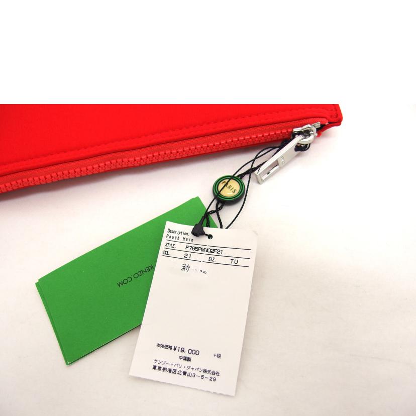 KENZO ケンゾー/A4ポーチ/タイガー/レッド/F765PM302F21//SAランク/04