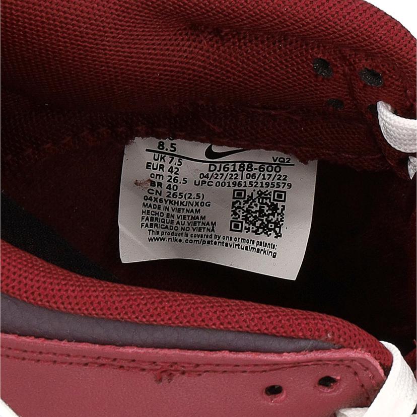 NIKE NIKE/NIKE DUNK LOW RETRO 26.5/DJ6188-600//SAランク/67