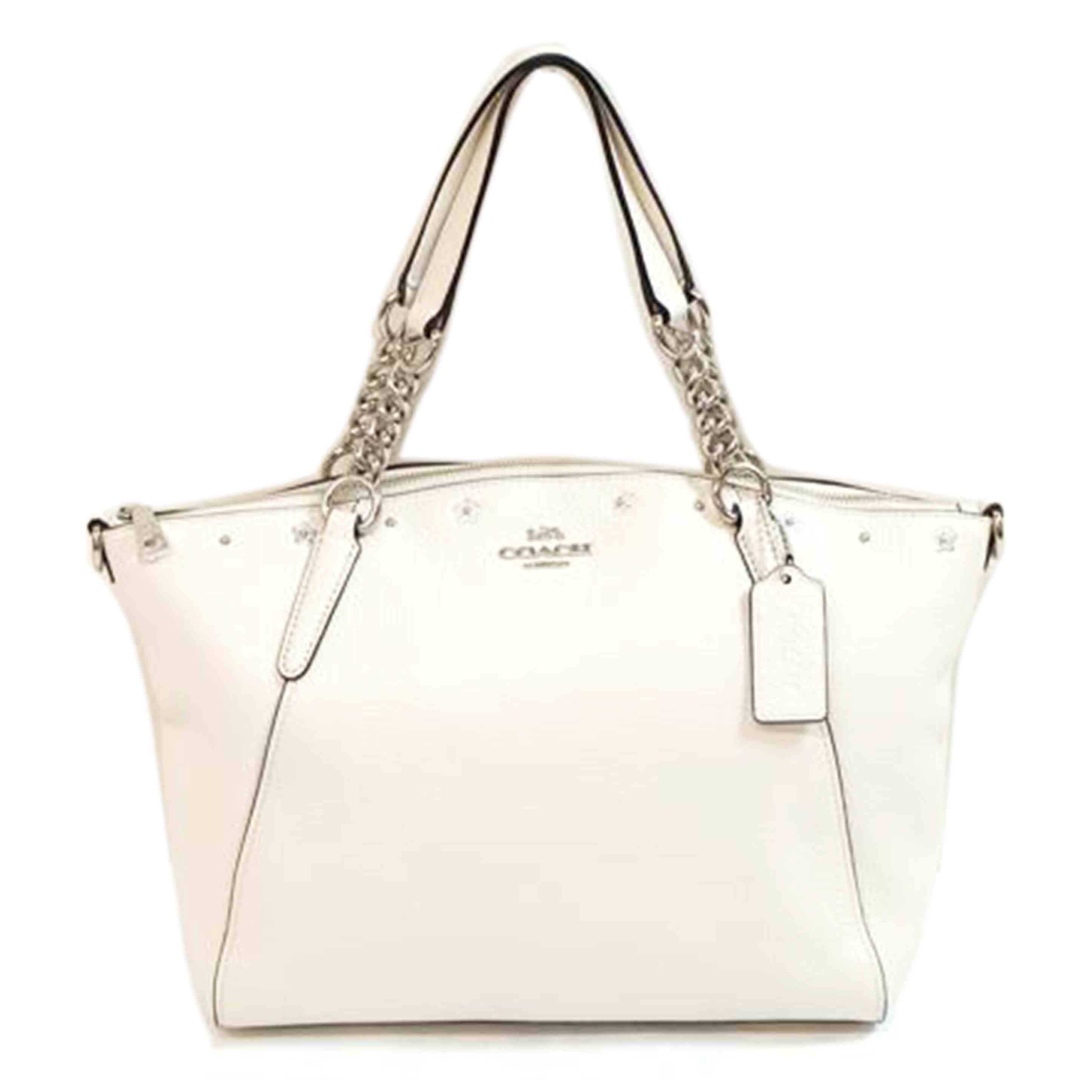 COACH コーチ/フラワーリベットペブルドレザーケルシーサッチェル/F37773//G18**/ABランク/71