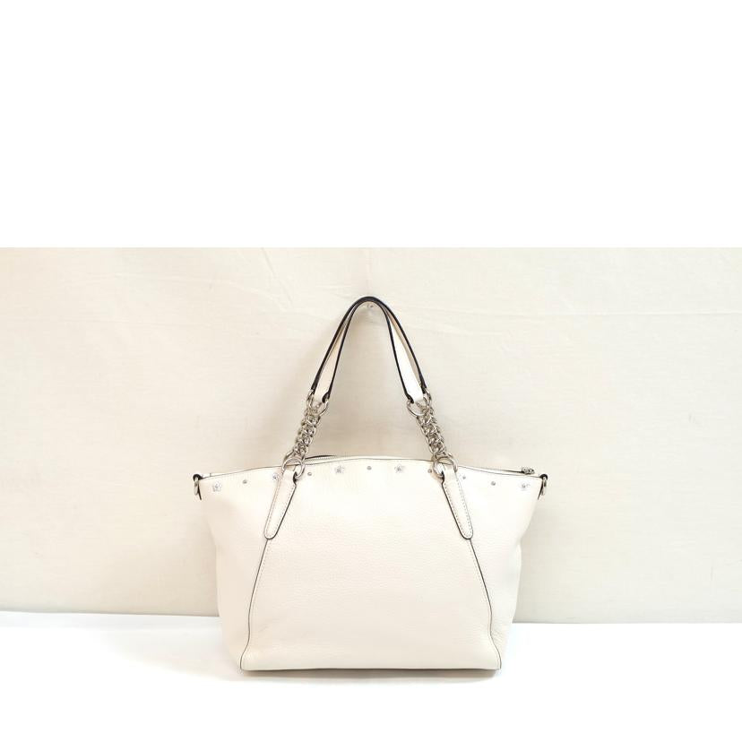 COACH コーチ/フラワーリベットペブルドレザーケルシーサッチェル/F37773//G18**/ABランク/71