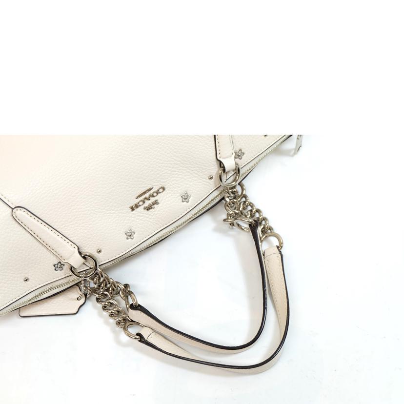 COACH コーチ/フラワーリベットペブルドレザーケルシーサッチェル/F37773//G18**/ABランク/71