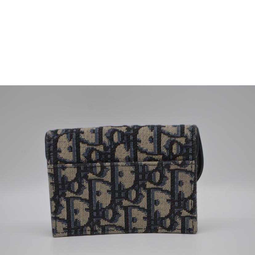 Christian Dior ディオール/ディオールオブリークサドルブルームカードホルダー/S5611CTZQ_M928//MA-****/Aランク/89