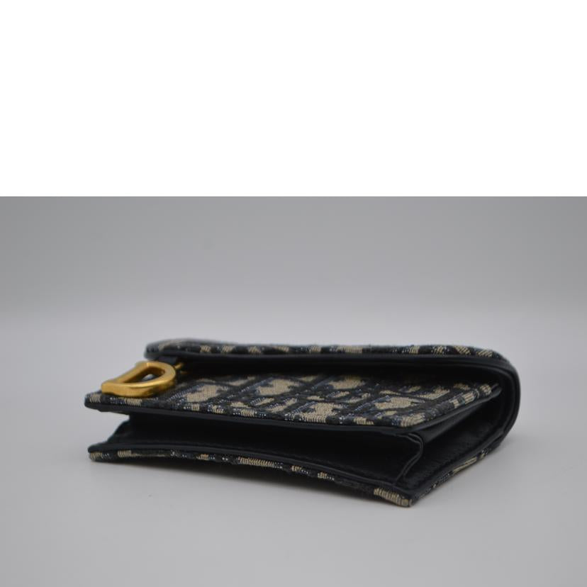 Christian Dior ディオール/ディオールオブリークサドルブルームカードホルダー/S5611CTZQ_M928//MA-****/Aランク/89