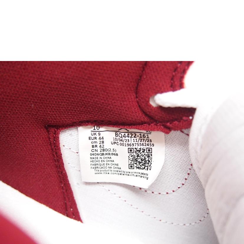 NIKE ナイキ/NIKE AIR JORDAN1HIGH ’85/BQ4422-161//Aランク/71