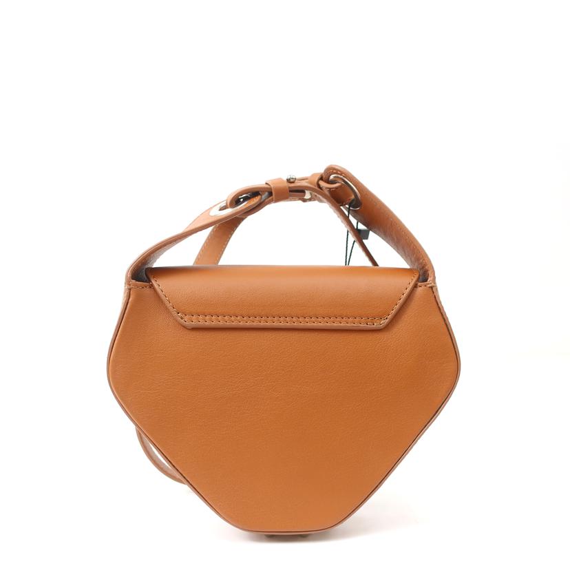 Desigual×MAITREPIERRE デシグアル×メトロピエール/レザーショルダーバッグ ナチュラルブラウン/23SAXL12//SAランク/65