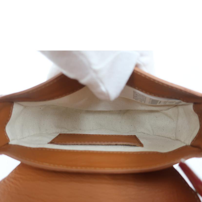 Desigual×MAITREPIERRE デシグアル×メトロピエール/レザーショルダーバッグ ナチュラルブラウン/23SAXL12//SAランク/65