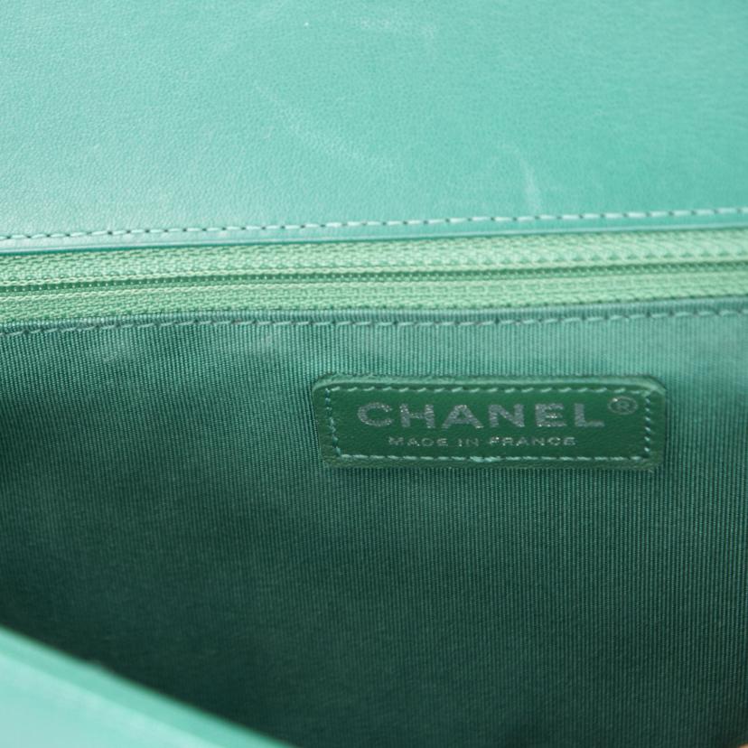 CHANEL シャネル/ボーイシャネルラムスキンチェーンショルダー//231*****/Aランク/75