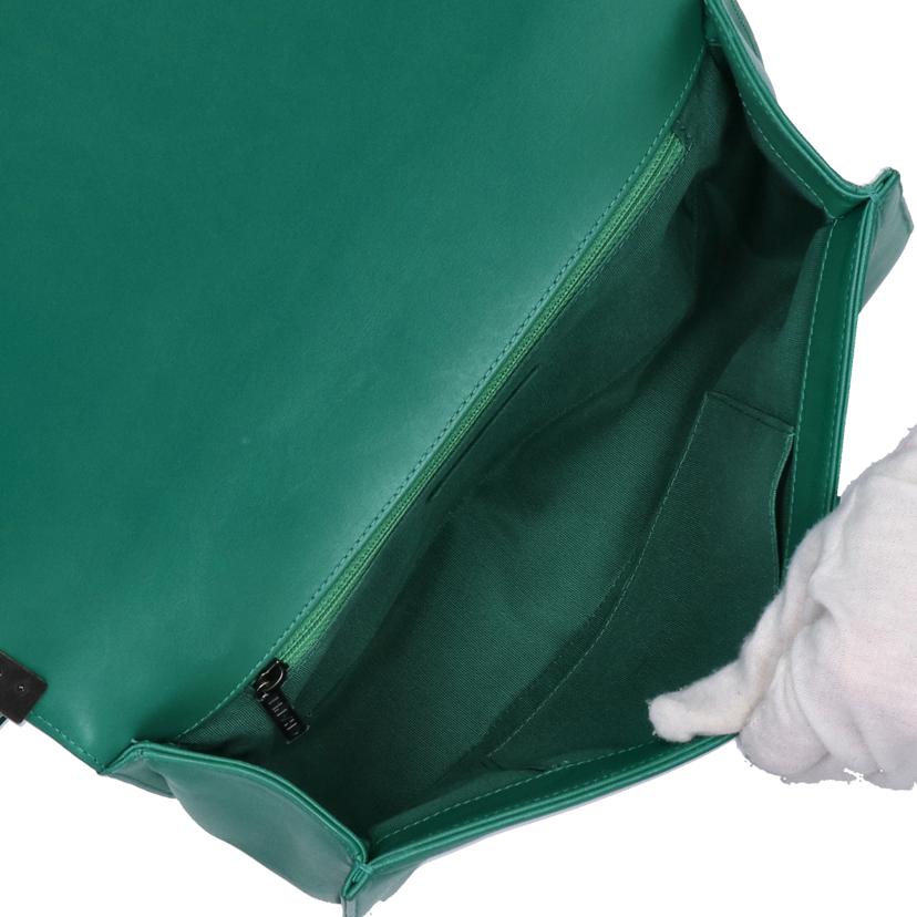 CHANEL シャネル/ボーイシャネルラムスキンチェーンショルダー//231*****/Aランク/75