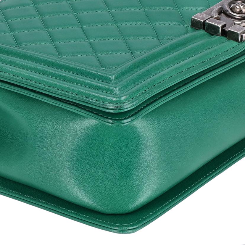 CHANEL シャネル/ボーイシャネルラムスキンチェーンショルダー//231*****/Aランク/75