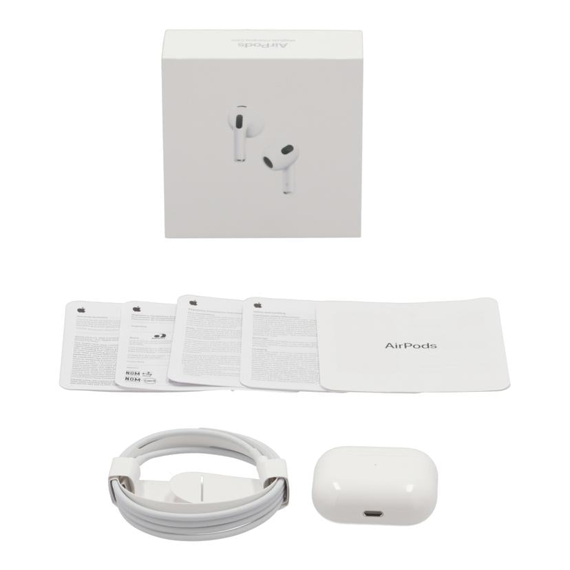Apple アップル /AirPods 第3世代/MME73J/A//NK20DFYGD7/Bランク/75