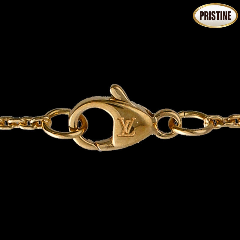 LOUIS VUITTON ルイヴィトン/750パンダンティフPMブロッサムマラカイトネックレス//Aランク/84