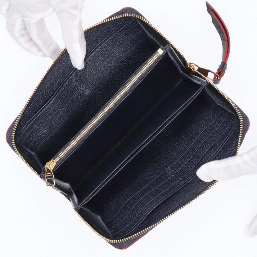 LV ルイヴィトン/ジッピー・ウォレット/アンプラント/マリーヌルージュ/M62121//CA4***/Aランク/75