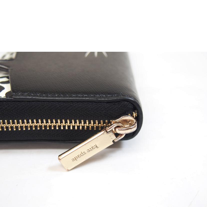 kate spade ケイトスペード/ミャオキャットレザーラージコンチネンタルウォレット//ABランク/71