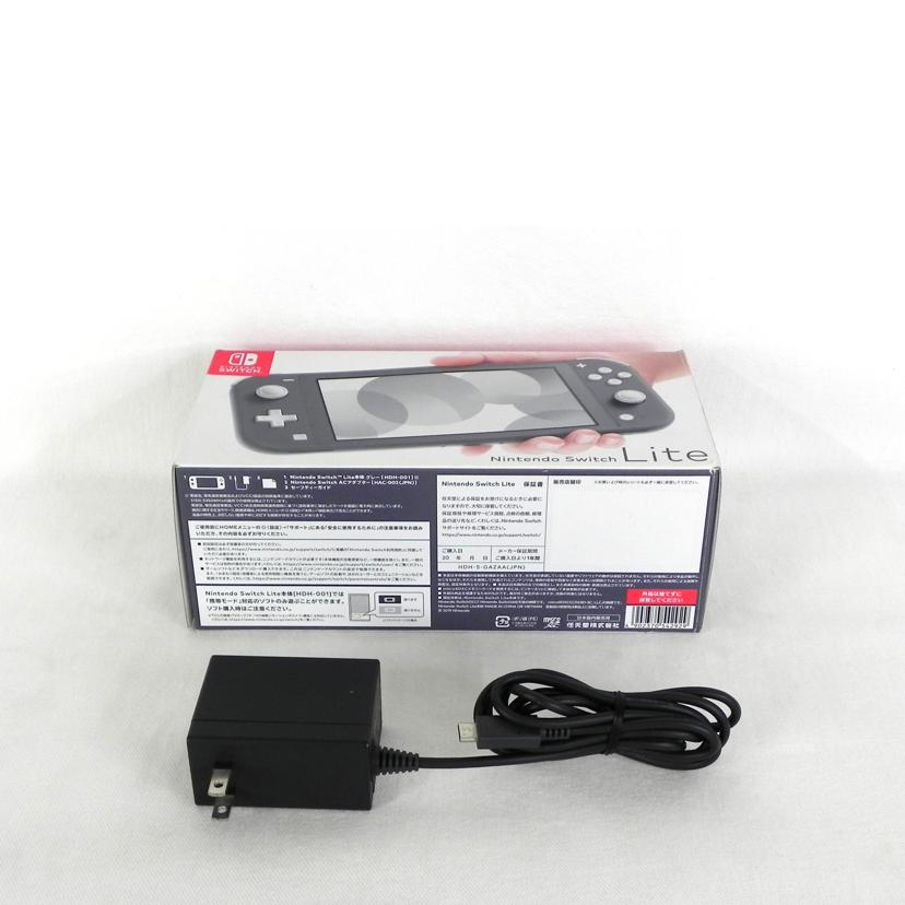Nintendo 任天堂/ニンテンドーSwitch Lite/グレー/HDH-001//XJJ70012660240/ABランク/81