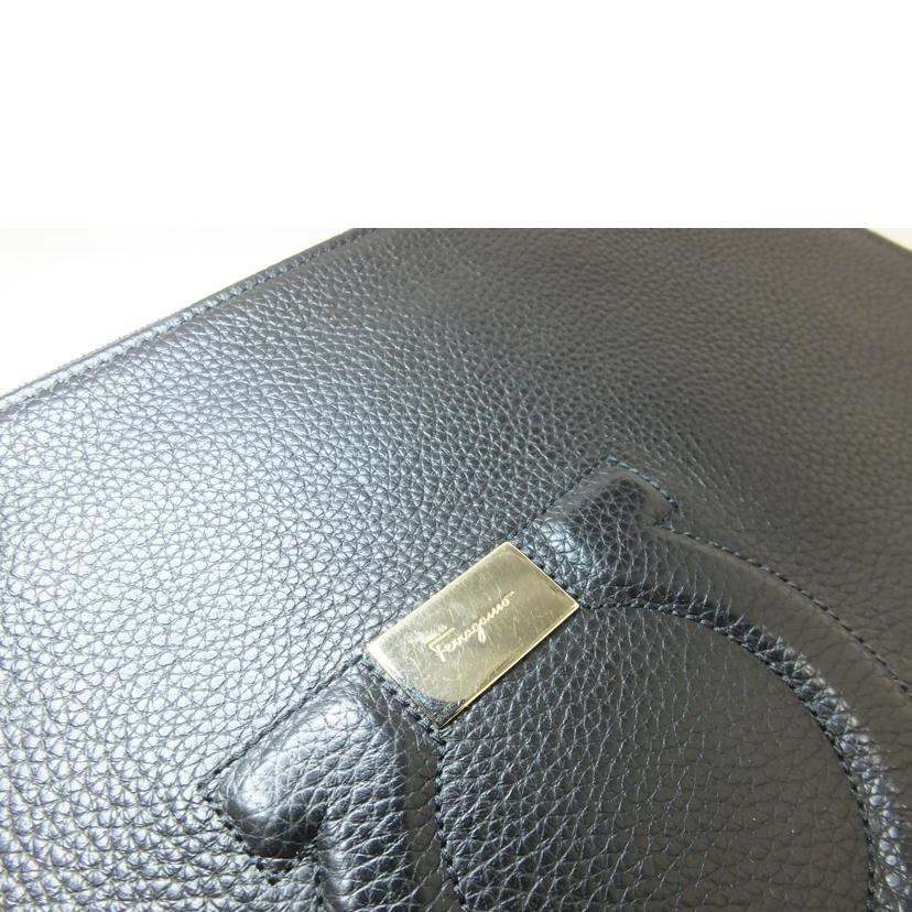 Ferragamo フェラガモ/リストレットレザークラッチバッグ/DP-22D300//Bランク/88