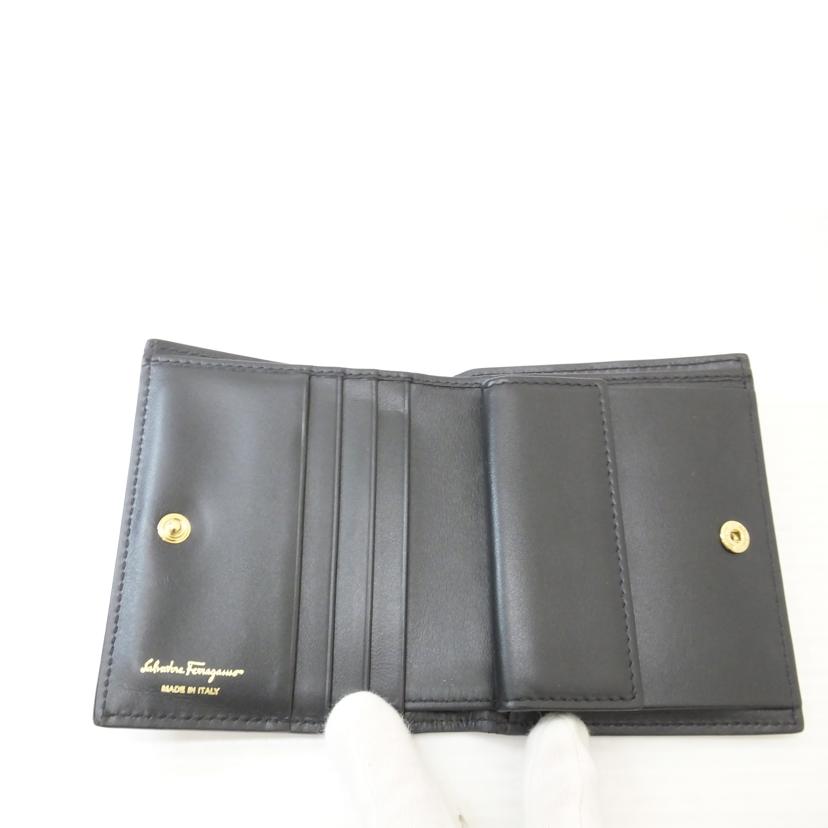 Ferragamo フェラガモ/レザー二つ折り財布/22-E032//ABランク/88