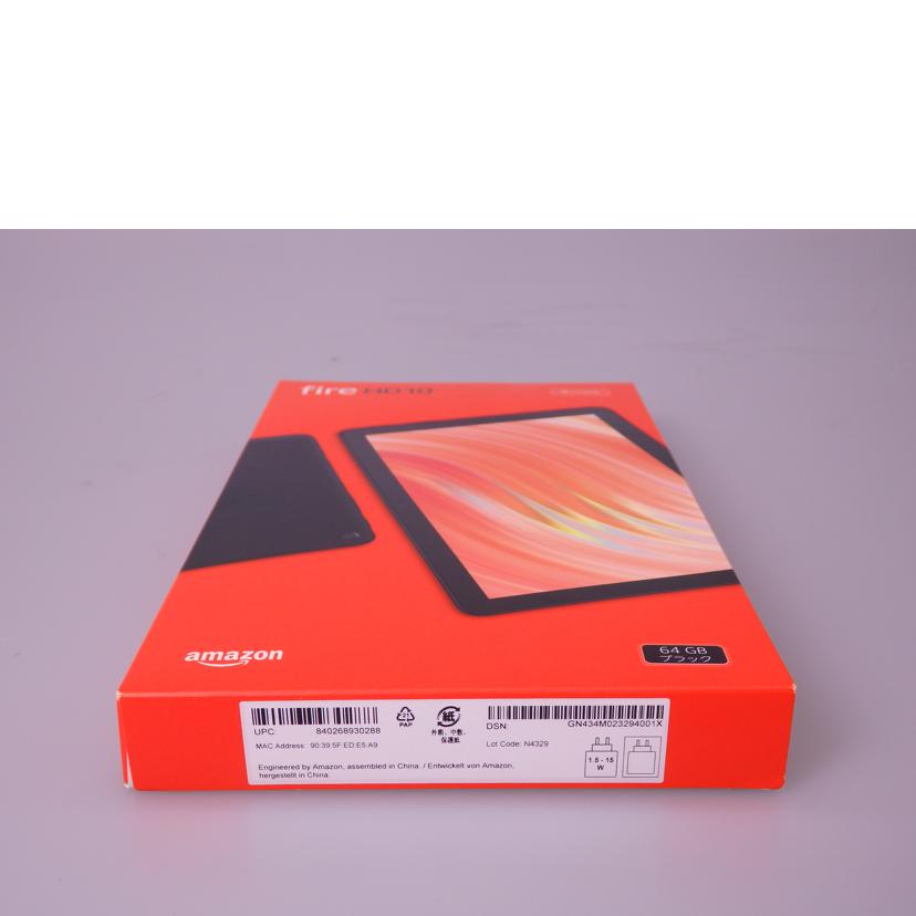 amzon アマゾン/fireHD10 64GB (第13世代)/fireHD10 64GB//Sランク/76