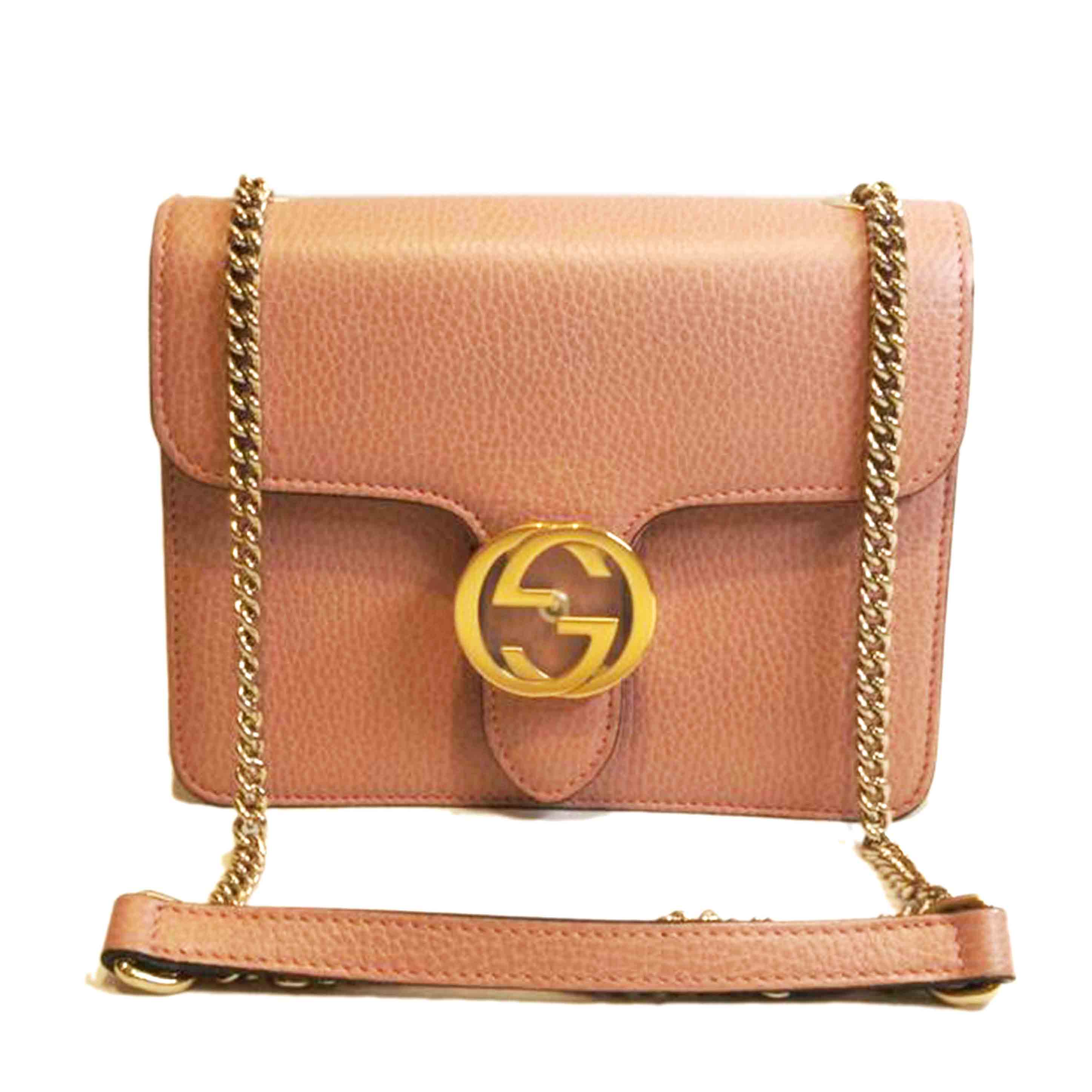 GUCCI グッチ/チェーンショルダー/インターロッキングG/510304//203***/SAランク/92