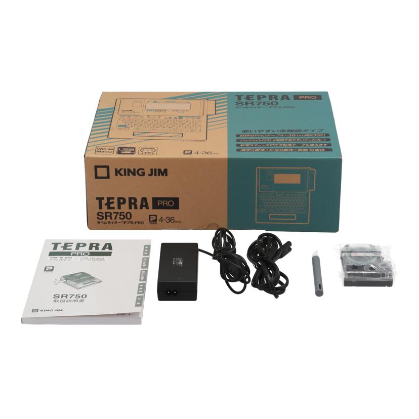 KINGJIM キングジム /ラベルライター/TEPRA PRO/SR750//2D9205527/Aランク/71