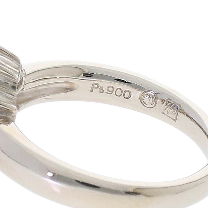 /◎PT900サファイヤダイヤリング0.75/D0.57ct//Aランク/59