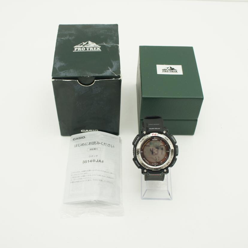 CASIO カシオ/PROTREK/クライマーライン/電波ソーラー/PRW-3400//202*****/ABランク/78