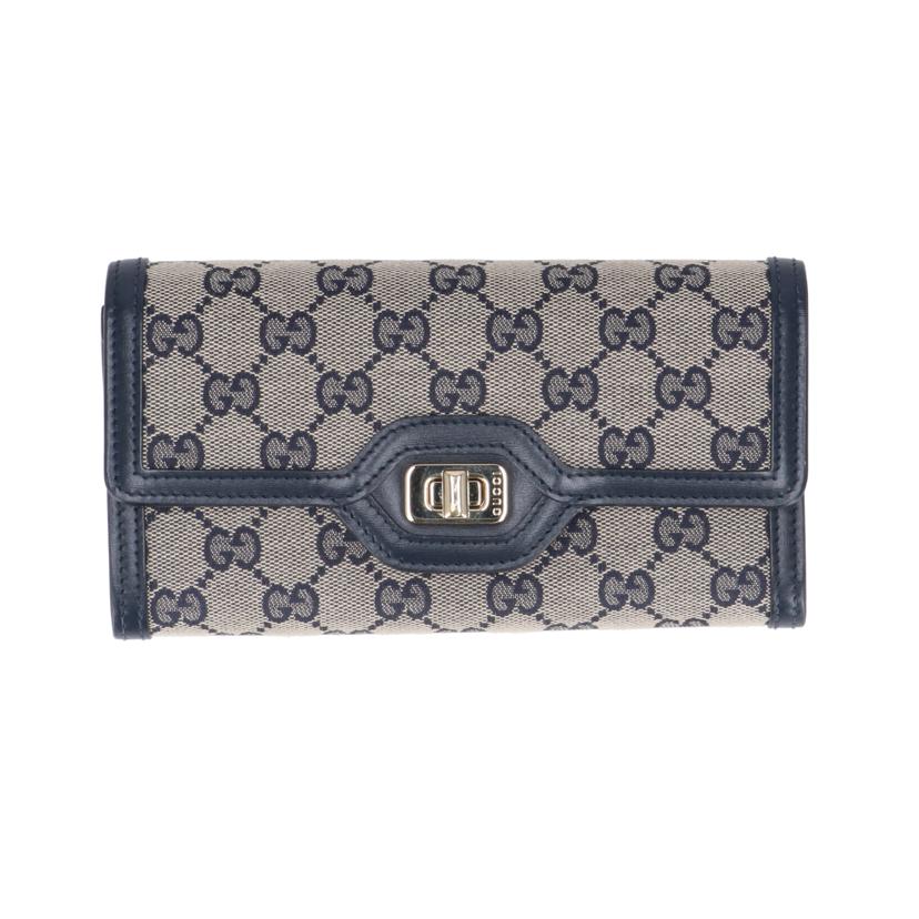 GUCCI グッチ/ルーチェ/GGキャンバスフラップウォレット/290034//206*/Aランク/91