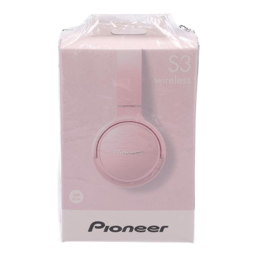 Pioneer パイオニア/ワイヤレスヘッドホン/SCENE STYLE未使用/SE-S3BT(P)//JAN4573211158236/Sランク/24