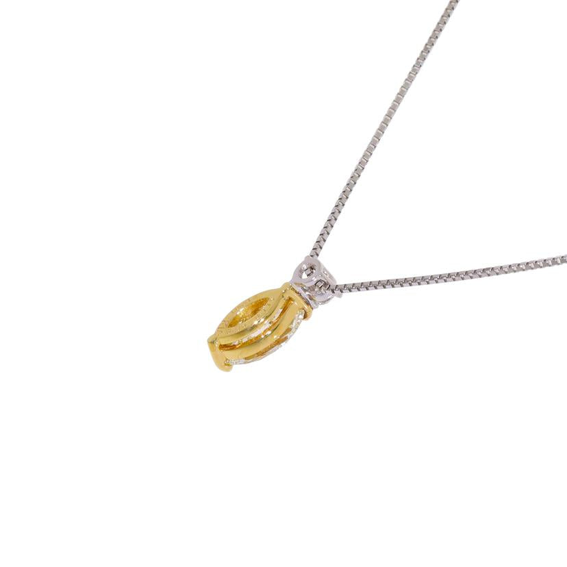 / PT900/850/K18ダイヤネックレス0.715/0.05ct//Aランク/05