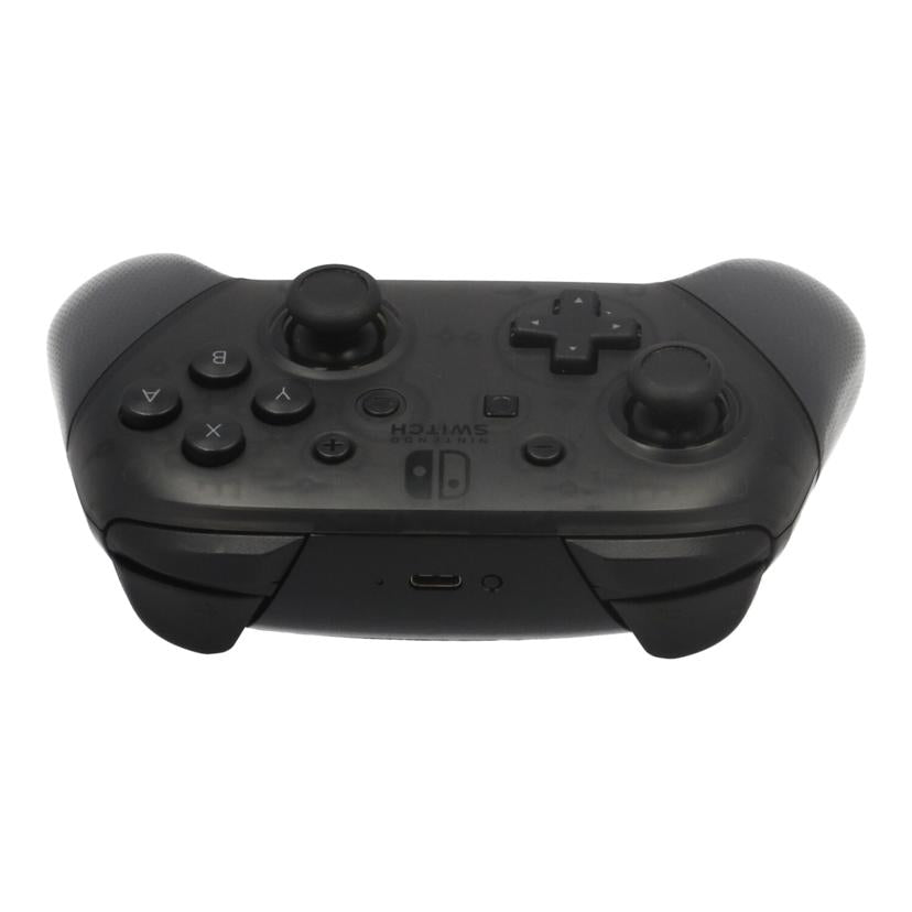 Nintendo 任天堂 ニンテンドー /Switch Proコントローラー/HAC-A-FSSKA//-/Bランク/69