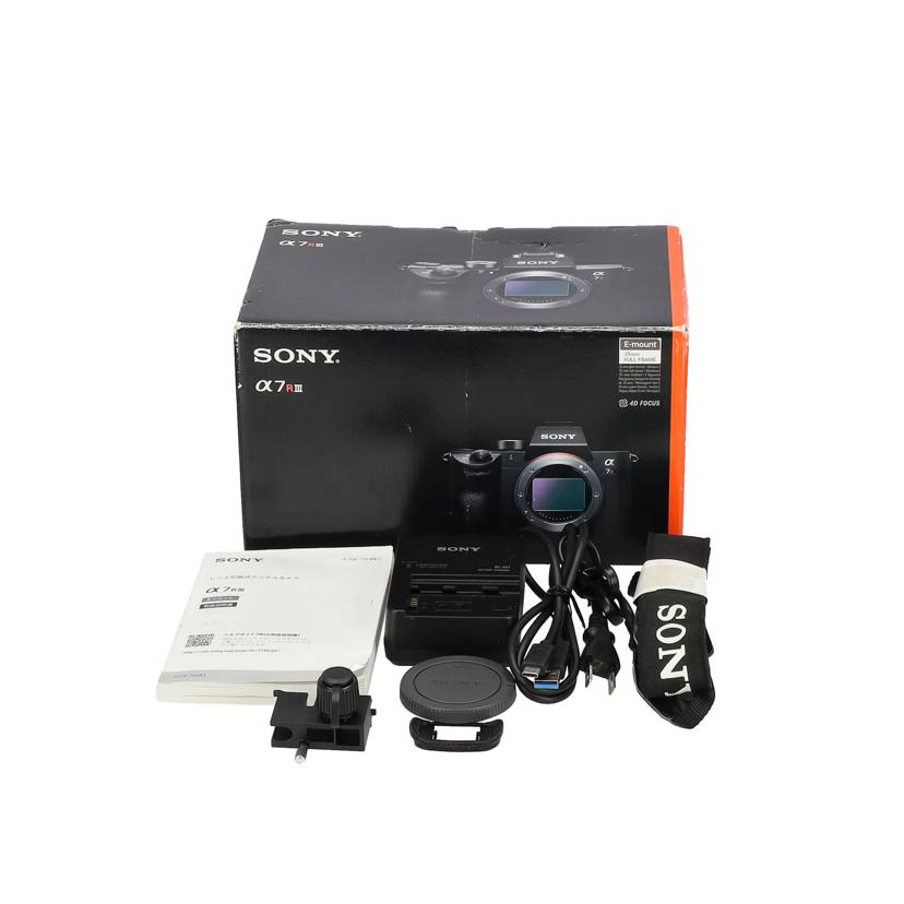 SONY ソニー/ミラーレス一眼/α7RIII/ILCE-7RM3//3032376/Aランク/78