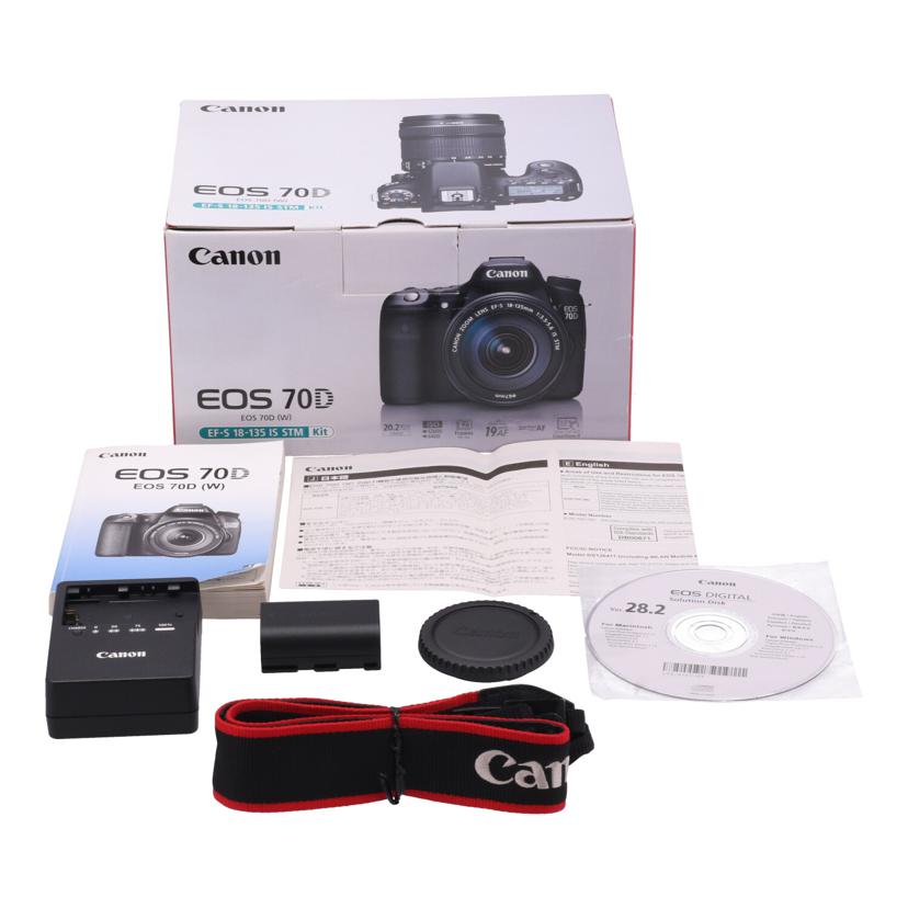 Canon キャノン/デジタル一眼レンズキット/EOS 70D/EOS 70D 18-135mmキット//21031021011306/Aランク/21