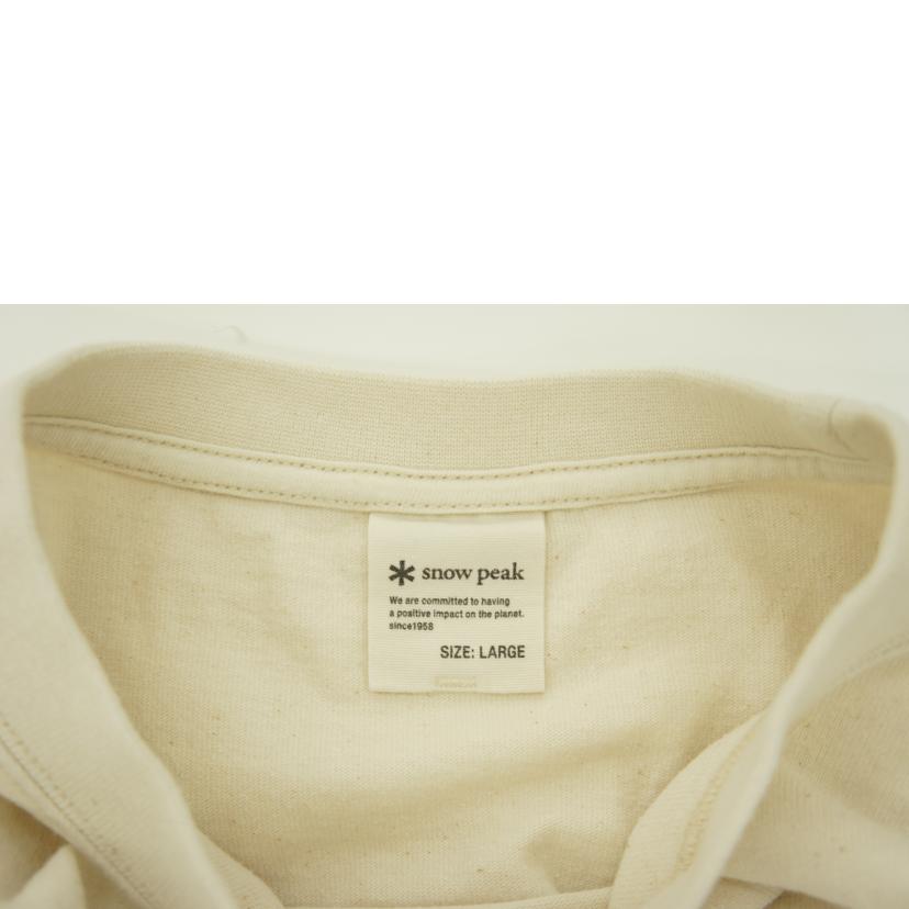 snow peak スノーピーク/リサイクルコットンヘビーTシャツ/TS--22SU401//ABランク/93