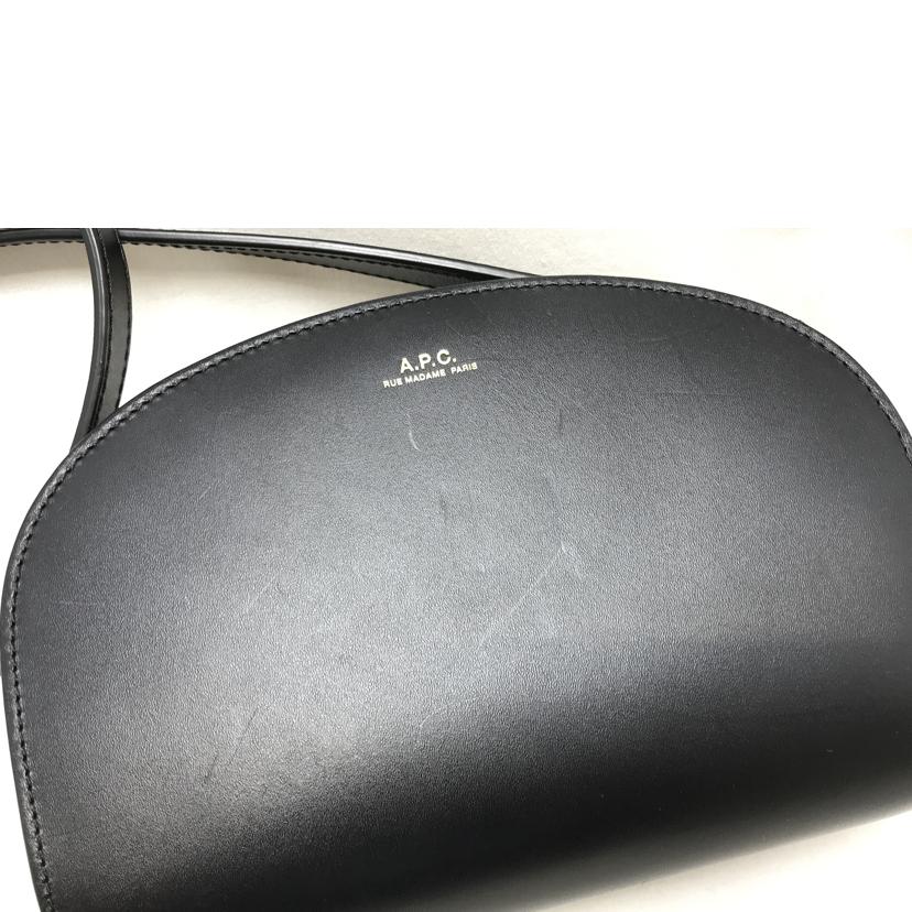 A.P.C アーペーセー/ハーフムーン ミニショルダーバッグ//Bランク/51