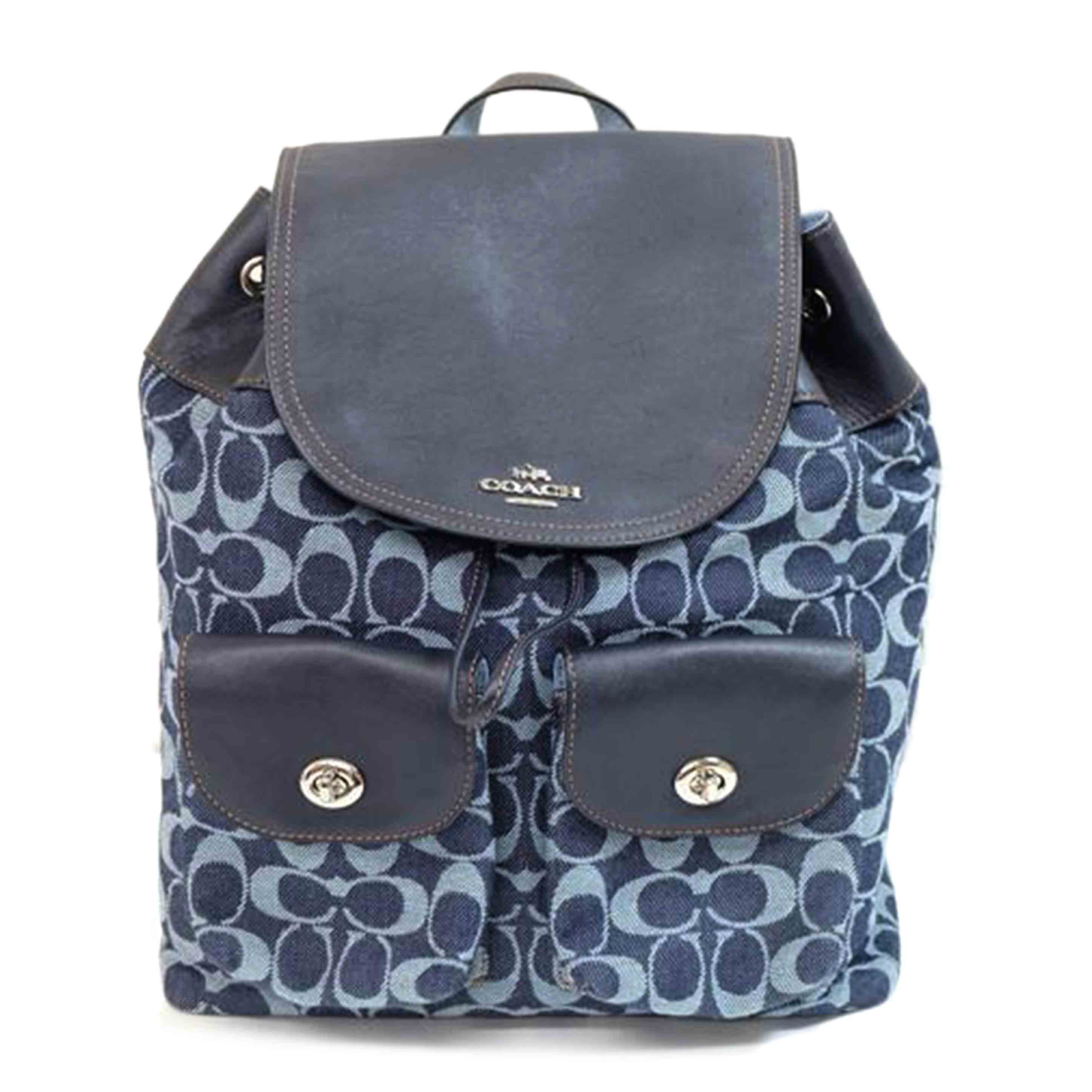 COACH コーチ/デニムシグネチャービリーバックパック/F57551//A17**/Aランク/71