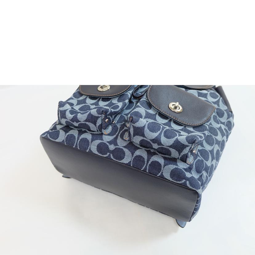 COACH コーチ/デニムシグネチャービリーバックパック/F57551//A17**/Aランク/71