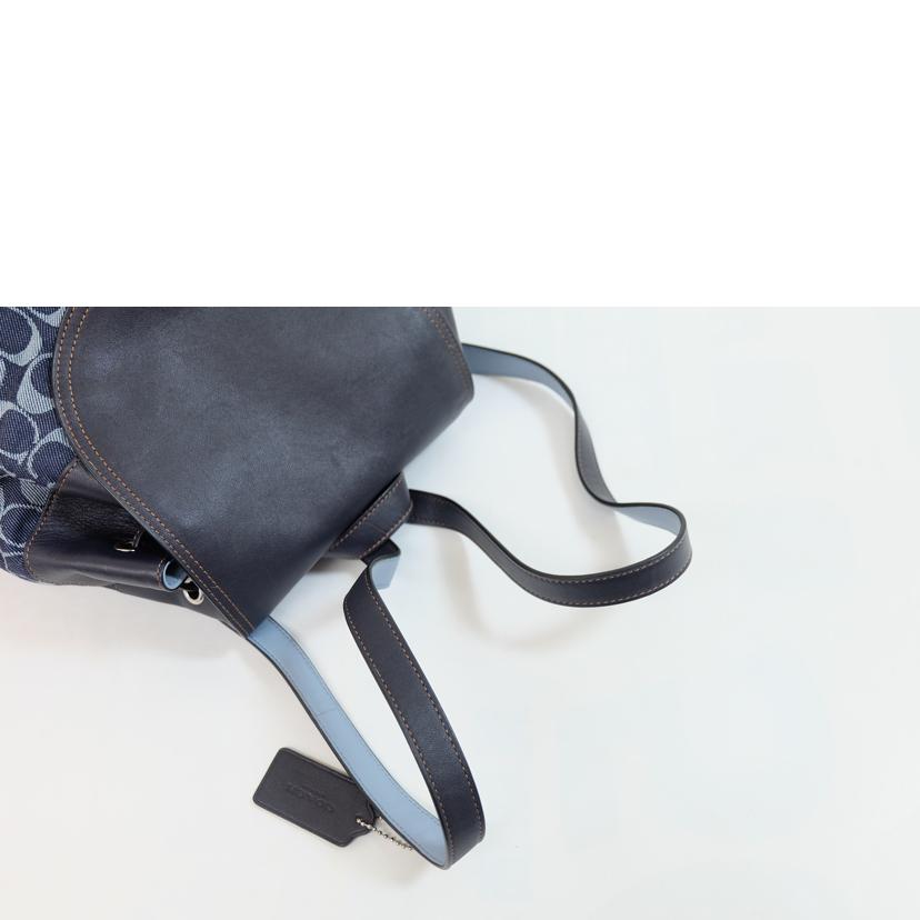 COACH コーチ/デニムシグネチャービリーバックパック/F57551//A17**/Aランク/71