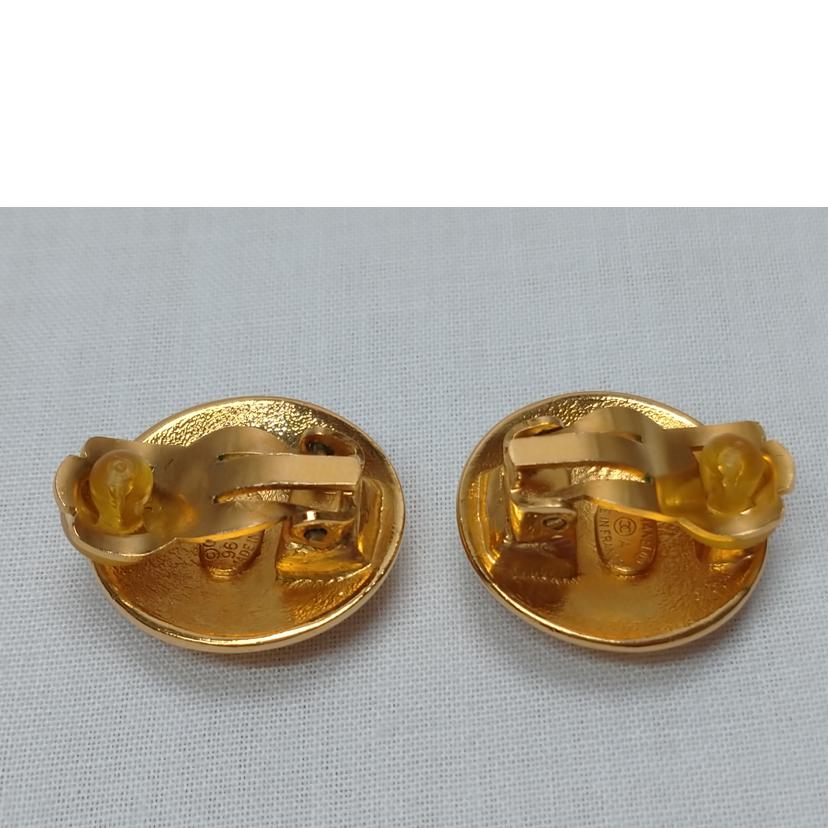 CHANEL シャネル/ココマーク クラウン イヤリング//ABランク/52