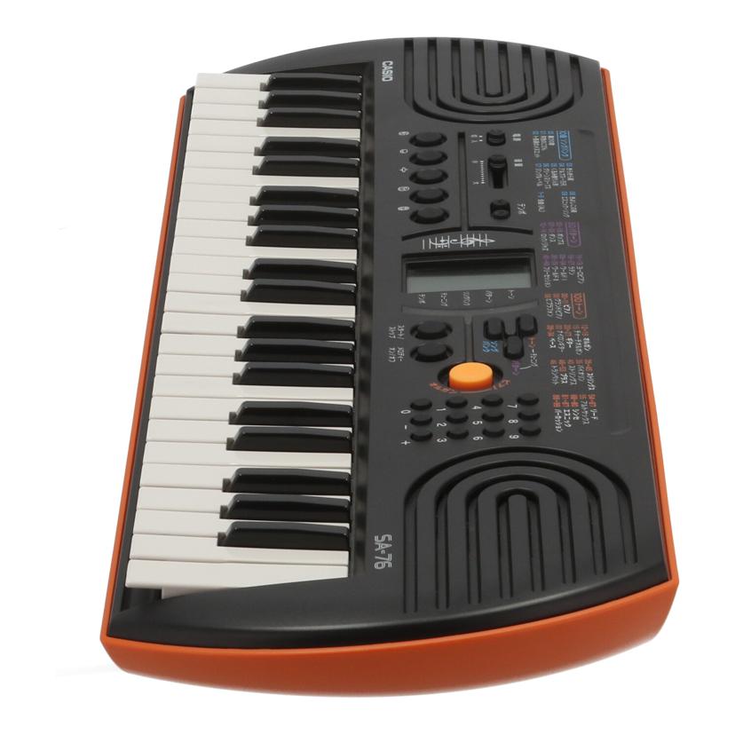 CASIO カシオ /ポータブルキーボード/Casiotone/SA-76//818CAS183H75822/Bランク/77