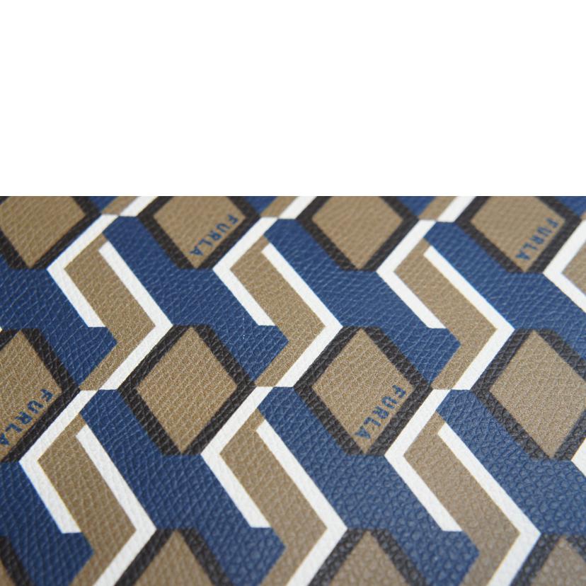 FURLA フルラ/L字ファスナー総柄クラッチバッグ//Aランク/92